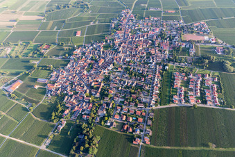 Enregistrement par drone de Quartier Nußdorf in Landau in der Pfalz dans le département Rhénanie-Palatinat, Allemagne