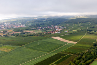 Photographie aérienne de Quartier Oberhofen in Pleisweiler-Oberhofen dans le département Rhénanie-Palatinat, Allemagne
