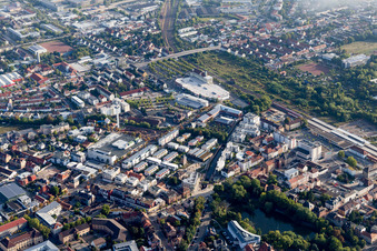 Vue oblique de Landau in der Pfalz dans le département Rhénanie-Palatinat, Allemagne