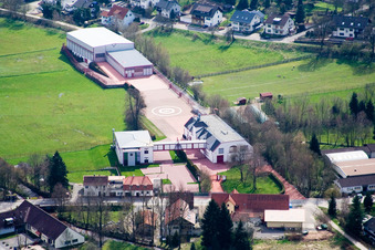 Vue aérienne de Joest Racing Classic à le quartier Affolterbach in Wald-Michelbach dans le département Hesse, Allemagne