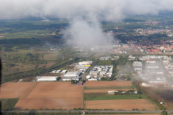 Vue d'oiseau de Landau in der Pfalz dans le département Rhénanie-Palatinat, Allemagne