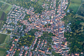 Image drone de Quartier Godramstein in Landau in der Pfalz dans le département Rhénanie-Palatinat, Allemagne