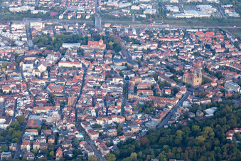 Vue oblique de Landau-Ouest à Landau in der Pfalz dans le département Rhénanie-Palatinat, Allemagne