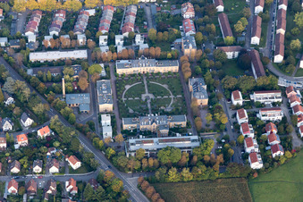 Vue aérienne de Landau Est à Landau in der Pfalz dans le département Rhénanie-Palatinat, Allemagne