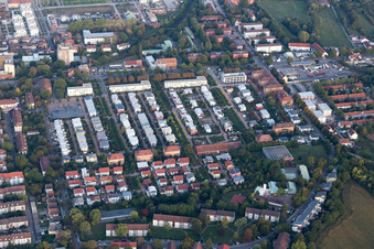 Vue aérienne de Landau Sud à Landau in der Pfalz dans le département Rhénanie-Palatinat, Allemagne