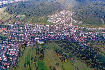 Photographie aérienne de Quartier Bilfingen in Kämpfelbach dans le département Bade-Wurtemberg, Allemagne