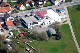 Vue oblique de Quartier Affolterbach in Wald-Michelbach dans le département Hesse, Allemagne