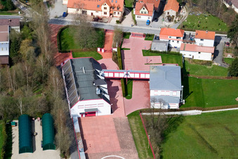 Enregistrement par drone de Quartier Affolterbach in Wald-Michelbach dans le département Hesse, Allemagne