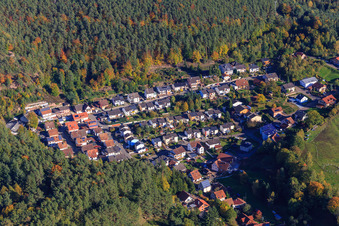Vue aérienne de Quartier résidentiel Sonnenstraße, Ringstr à Bruchweiler-Bärenbach dans le département Rhénanie-Palatinat, Allemagne