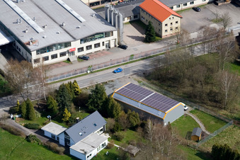 Affolterbach à le quartier Wahlen in Grasellenbach dans le département Hesse, Allemagne d'en haut