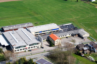 Affolterbach à le quartier Wahlen in Grasellenbach dans le département Hesse, Allemagne hors des airs