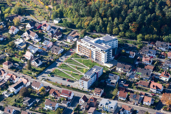 Dahn dans le département Rhénanie-Palatinat, Allemagne d'en haut