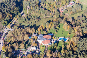 Image drone de Dahn dans le département Rhénanie-Palatinat, Allemagne