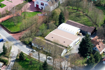 Quartier Affolterbach in Wald-Michelbach dans le département Hesse, Allemagne hors des airs