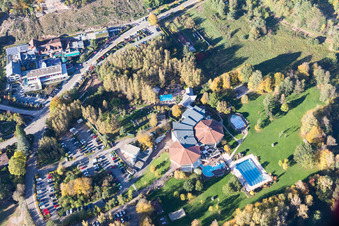 Dahn dans le département Rhénanie-Palatinat, Allemagne hors des airs