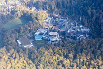 Vue aérienne de HD-EMBL à le quartier Rohrbach in Heidelberg dans le département Bade-Wurtemberg, Allemagne
