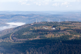 Vue aérienne de Quartier Königstuhl in Heidelberg dans le département Bade-Wurtemberg, Allemagne