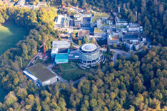 Vue aérienne de EMBL à le quartier Rohrbach in Heidelberg dans le département Bade-Wurtemberg, Allemagne