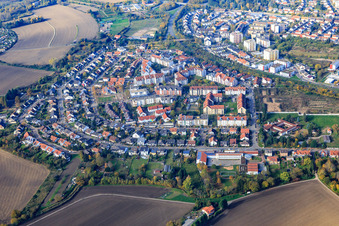 Vue aérienne de Quartier Im Vogelgesang à Speyer dans le département Rhénanie-Palatinat, Allemagne