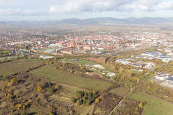 Landau in der Pfalz dans le département Rhénanie-Palatinat, Allemagne vue du ciel