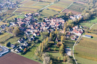 Image drone de Quartier Appenhofen in Billigheim-Ingenheim dans le département Rhénanie-Palatinat, Allemagne