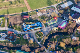 Photographie aérienne de Centre de loisirs - Parc d'attractions Didiland à Morsbronn-les-Bains dans le département Bas Rhin, France