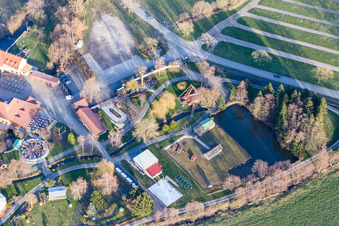 Centre de loisirs - Parc d'attractions Didiland à Morsbronn-les-Bains dans le département Bas Rhin, France hors des airs
