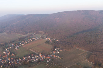 Cleebourg dans le département Bas Rhin, France vue du ciel