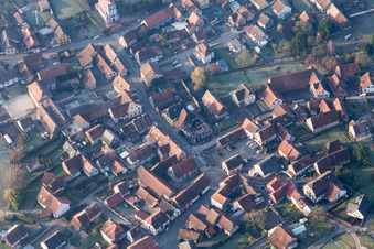 Photographie aérienne de Weinbourg dans le département Bas Rhin, France