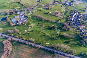 Photographie aérienne de (Bourgogne), Golf à Autun dans le département Saône et Loire, France