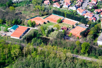 Enregistrement par drone de TC77 Jockgrim eV à Jockgrim dans le département Rhénanie-Palatinat, Allemagne