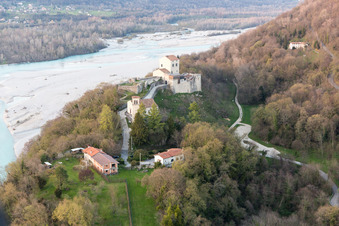 Photographie aérienne de San Pietro dans le département Frioul-Vénétie Julienne, Italie