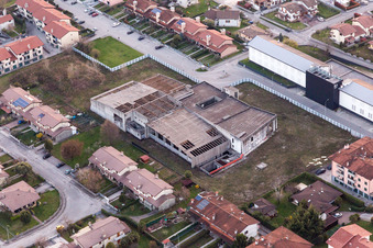 San Daniele del Friuli dans le département Udine, Italie vue du ciel