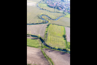 Photographie aérienne de S.S. N.13 Pontebbana dans le département Frioul-Vénétie Julienne, Italie