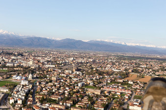 Basaldella dans le département Frioul-Vénétie Julienne, Italie hors des airs