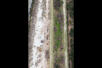 Vue d'oiseau de Borgo Manara dans le département Émilie-Romagne, Italie