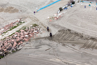 Lido delle Nazioni dans le département Émilie-Romagne, Italie hors des airs