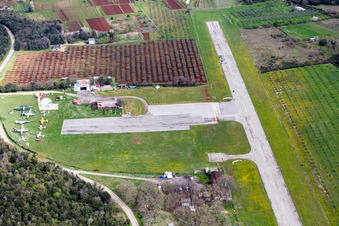 Image drone de Vrsar dans le département Gespanschaft Istrien, Croatie