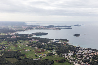 Anita dans le département Gespanschaft Istrien, Croatie d'en haut