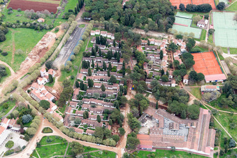 Photographie aérienne de Polari dans le département Gespanschaft Istrien, Croatie