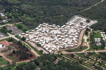 Polari dans le département Gespanschaft Istrien, Croatie hors des airs