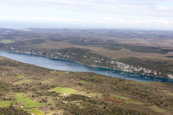 Rovinjsko Selo dans le département Gespanschaft Istrien, Croatie d'en haut