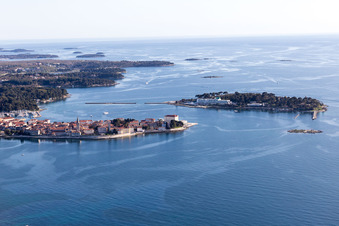 Photographie aérienne de Materada-Maj dans le département Gespanschaft Istrien, Croatie