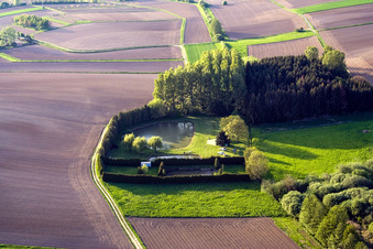 Photographie aérienne de Siegen dans le département Bas Rhin, France