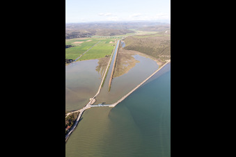 Vue oblique de Antenal dans le département Gespanschaft Istrien, Croatie