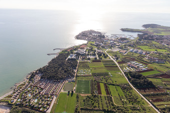 Antenal dans le département Gespanschaft Istrien, Croatie hors des airs