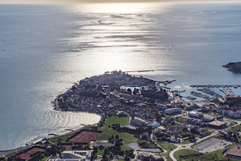 Antenal dans le département Gespanschaft Istrien, Croatie vue d'en haut