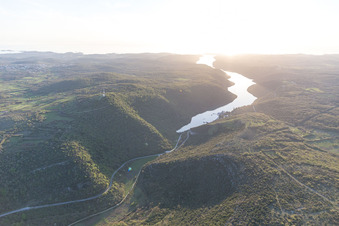 Jural dans le département Gespanschaft Istrien, Croatie vue d'en haut