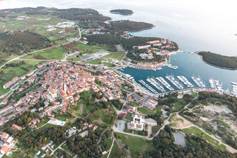 Stancija Valkanela dans le département Gespanschaft Istrien, Croatie d'en haut