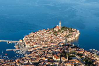 Štanga dans le département Gespanschaft Istrien, Croatie d'en haut